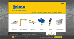 Desktop Screenshot of jekon.si